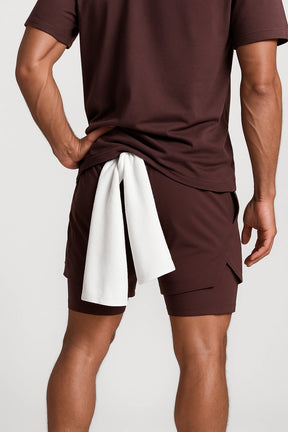 Short Esportivo de Academia Masculino Minimalista Premium 2 em 1 Tauranga
