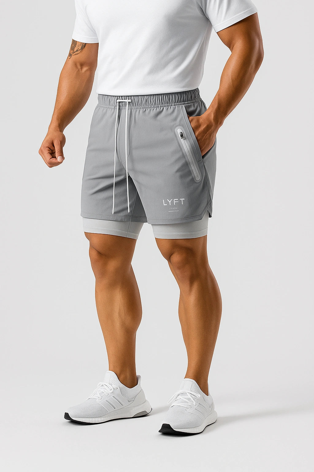 Short Esportivo de Academia Masculino com Bolso - Sport LYFT