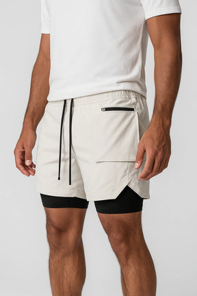 Short Esportivo de Academia com Bolso Lateral