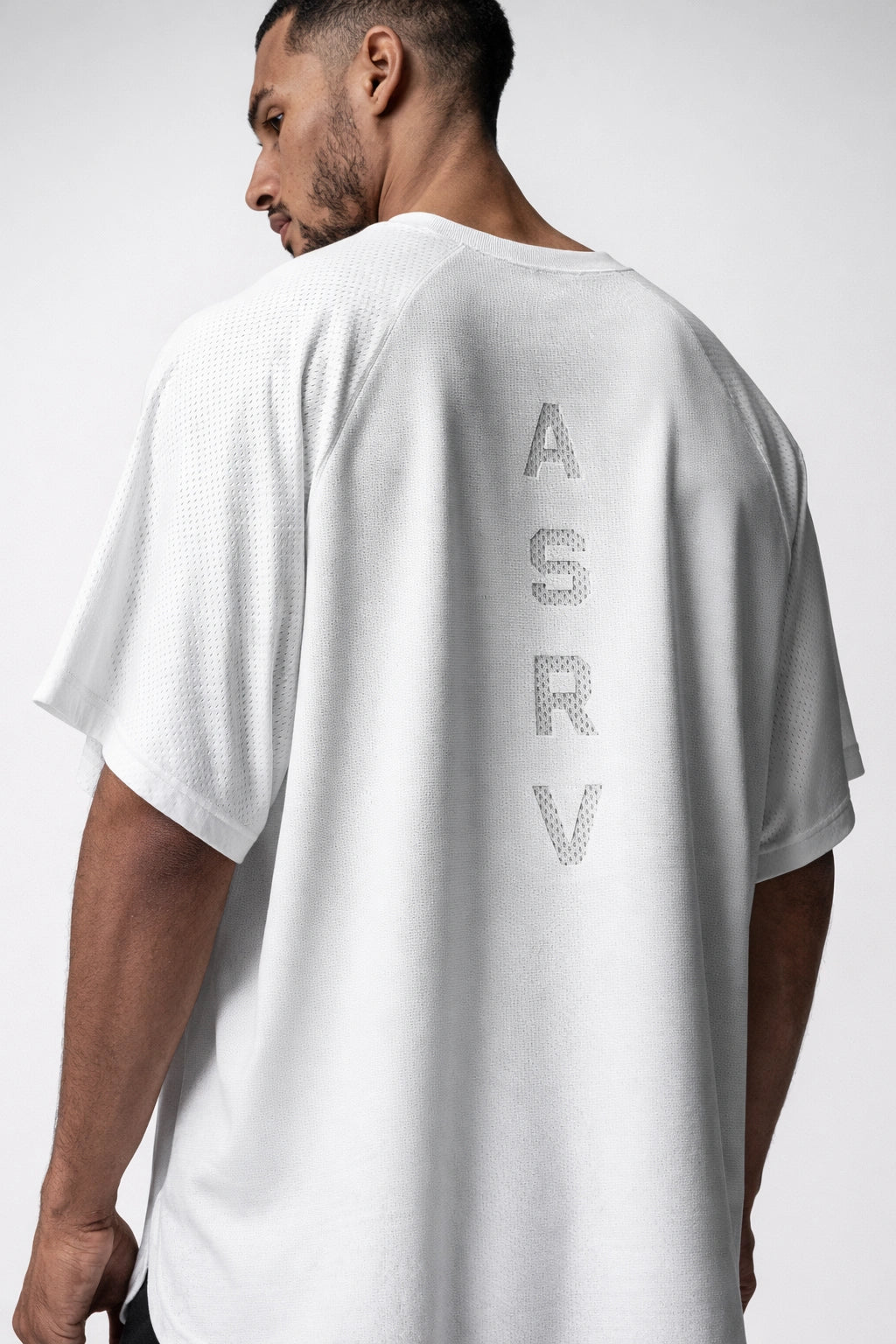 Camisa Esportiva Masculina Academia Oversized Respirável - ASRV