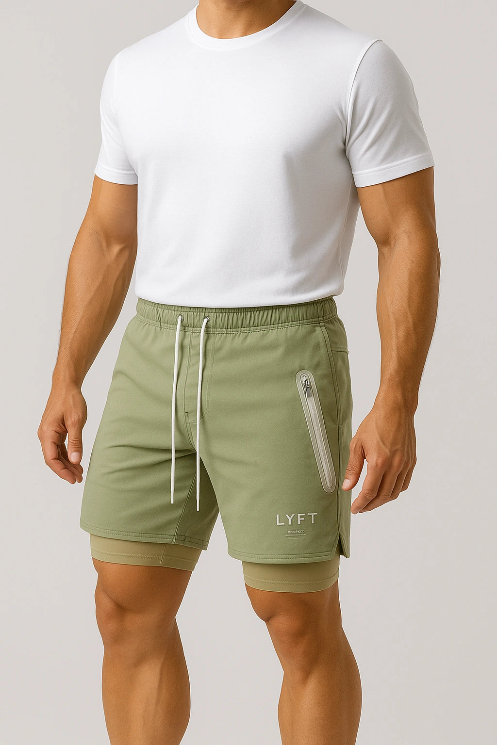 Short Esportivo de Academia Masculino com Bolso - Sport LYFT