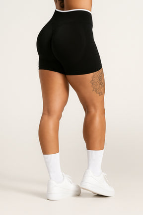 Short Fitness Feminino Alta Modelagem Respirável Lycra®