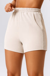 Short Fitness Feminino Texturizado com Modelagem Respirável