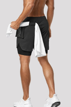 Short Esportivo de Academia Masculino com Bolsos Laterais
