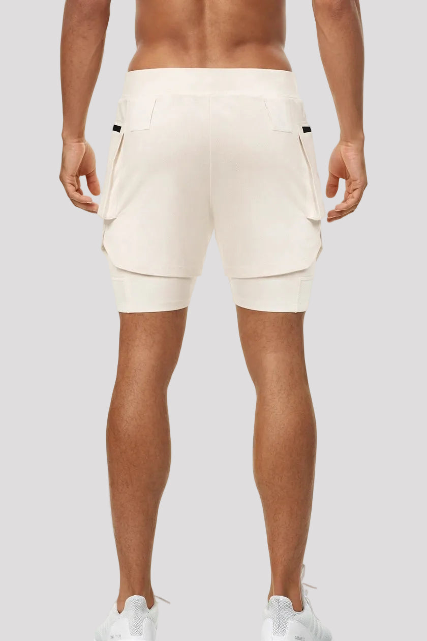 Short Esportivo de Academia Masculino com Bolsos Laterais