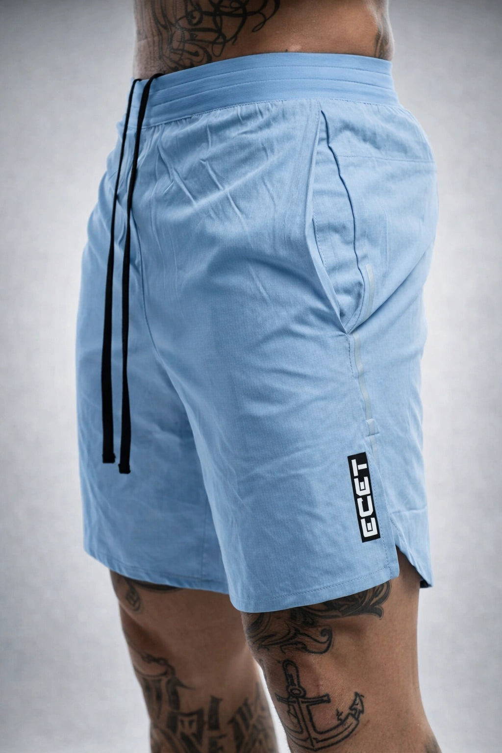 Short de Academia Respirável com Bolso Traseiro