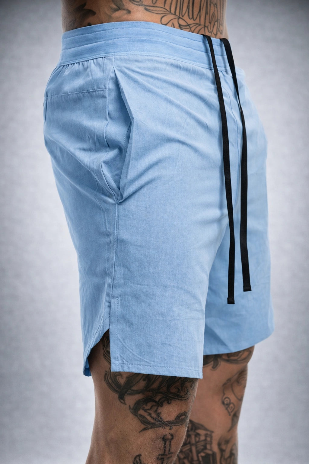 Short de Academia Respirável com Bolso Traseiro