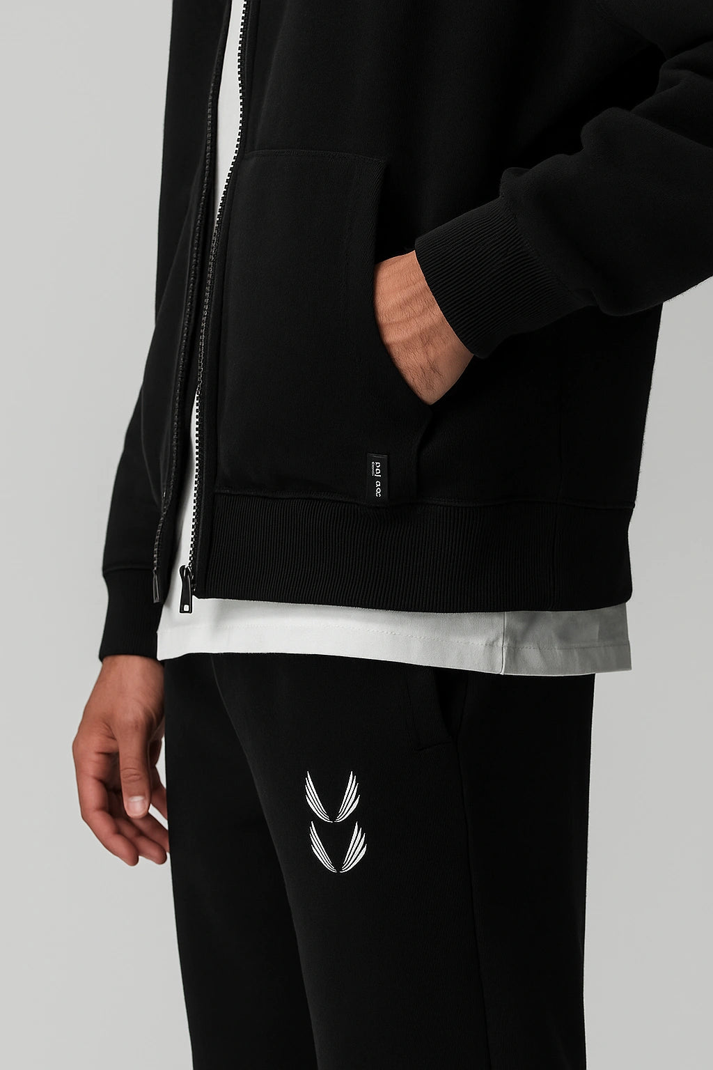 Jaqueta Esportiva Masculina Algodão com Zíper Fitness