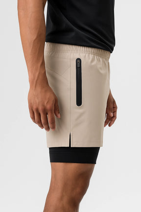 Short Masculino de Academia 2 em 1