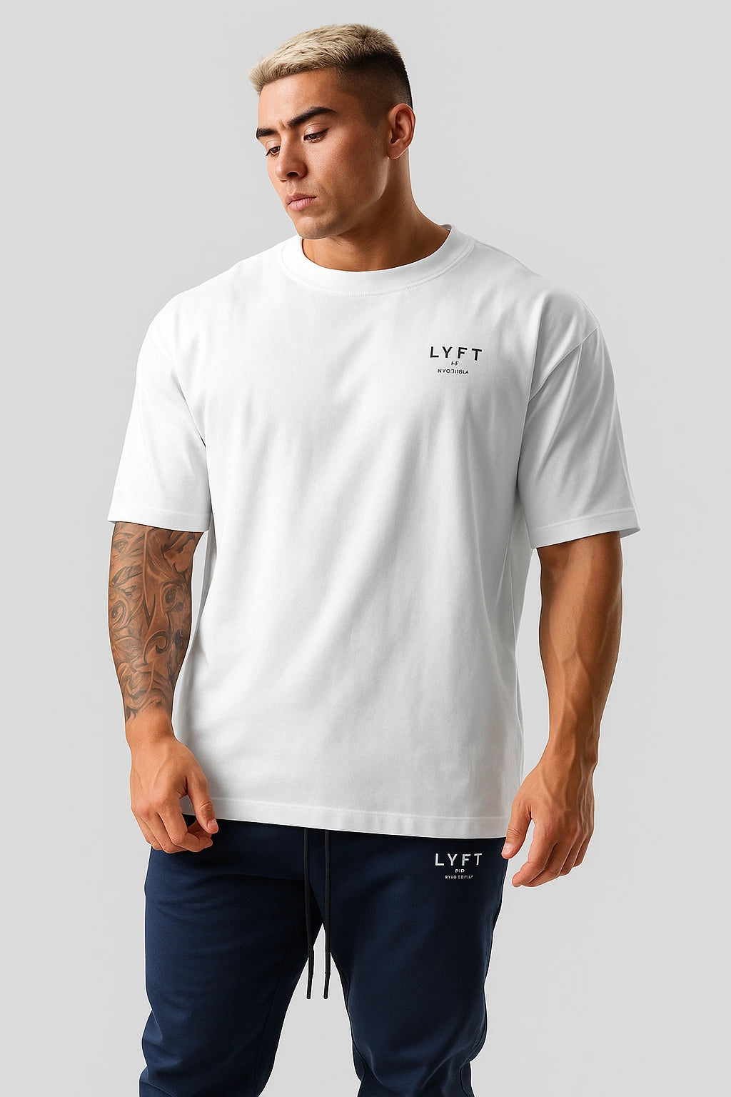 Camisa de Academia Oversized Masculina Esportiva - LYFT