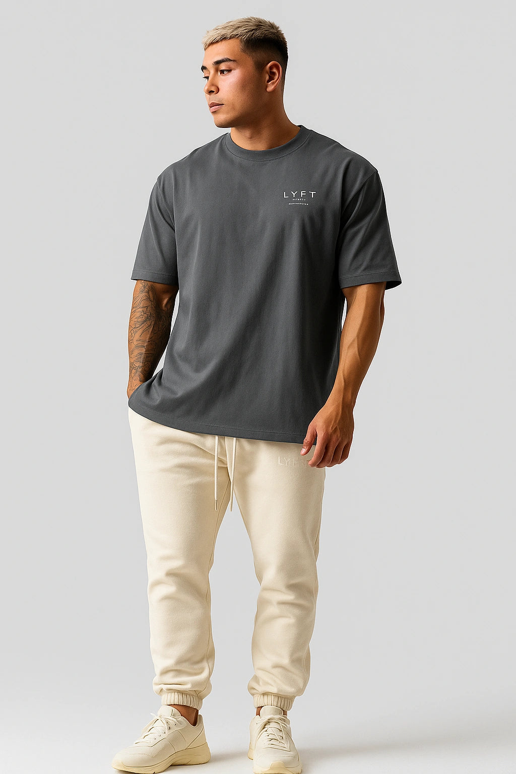 Camisa de Academia Oversized Masculina Esportiva - LYFT