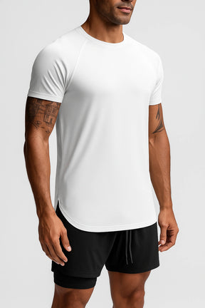 Camisa Masculina Esportiva Academia Premium Justa Minimalista