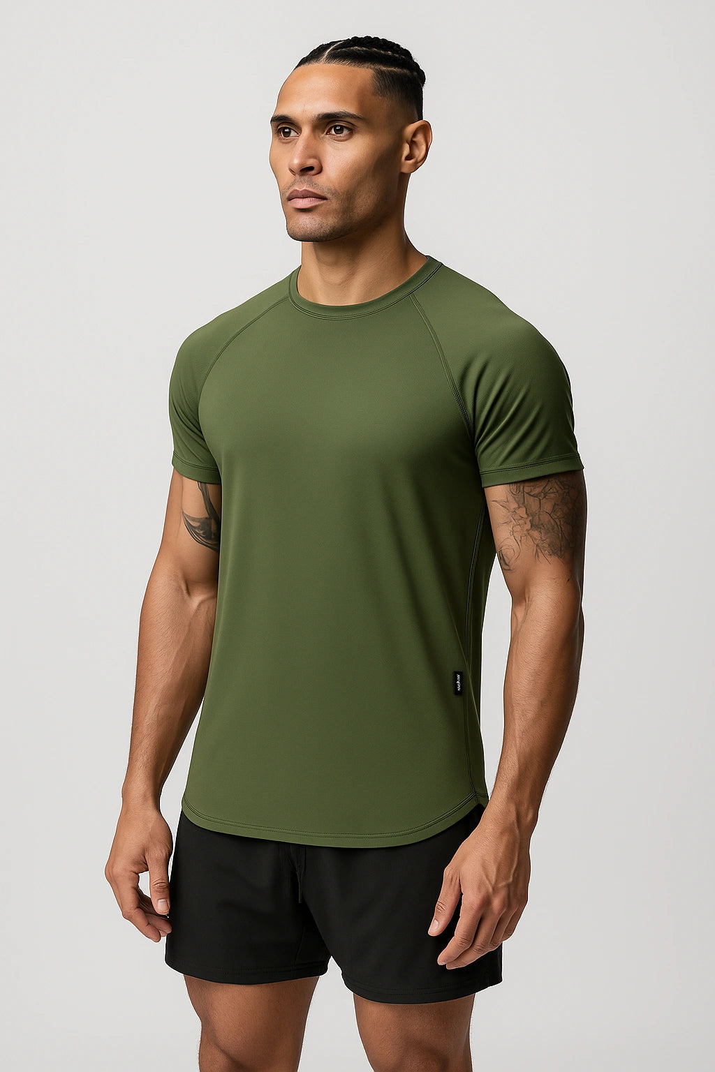 Camisa Masculina Esportiva Academia Premium Justa Minimalista