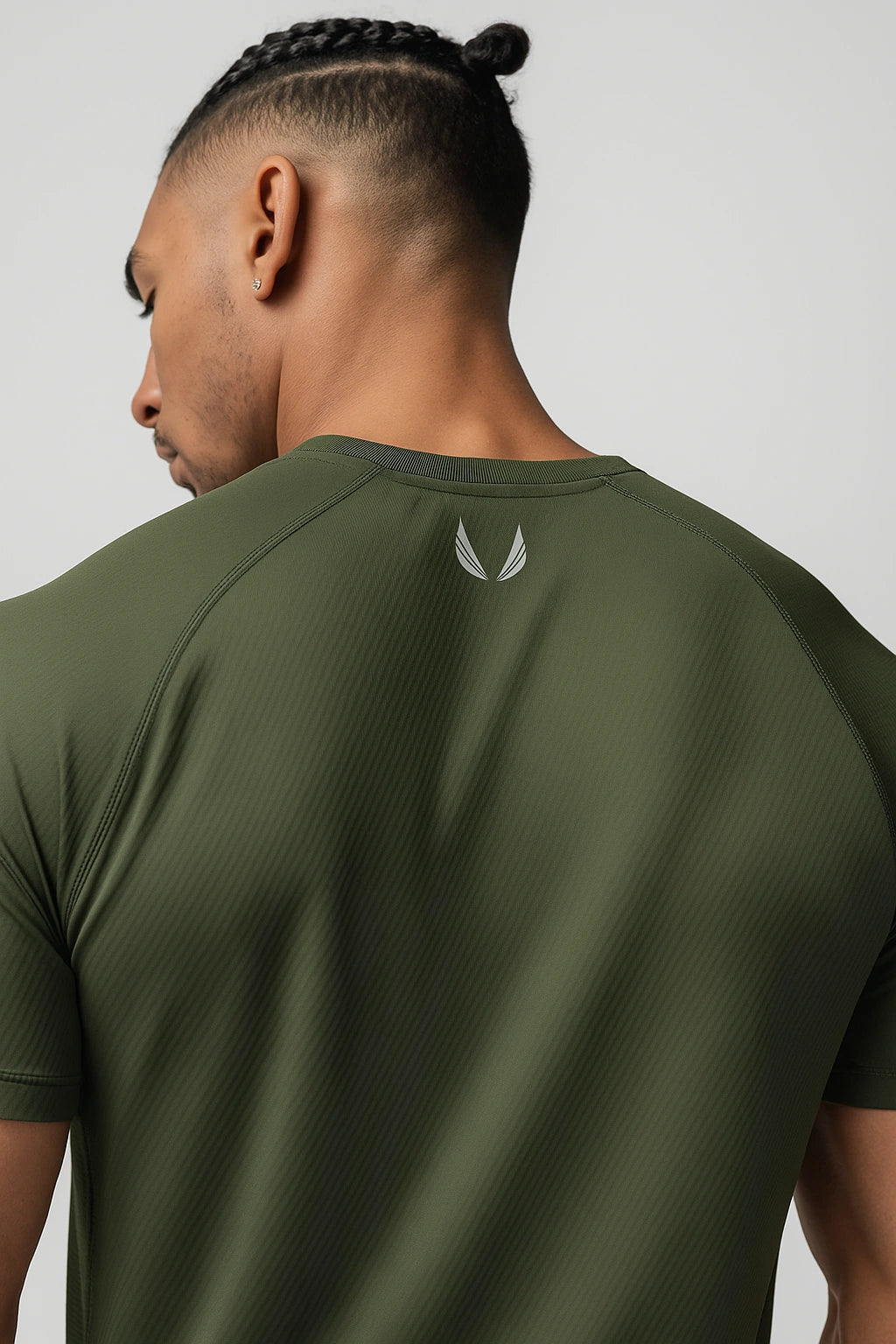 Camisa Masculina Esportiva Academia Premium Justa Minimalista