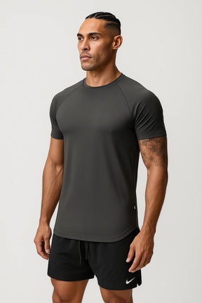 Camisa Masculina Esportiva Academia Premium Justa Minimalista