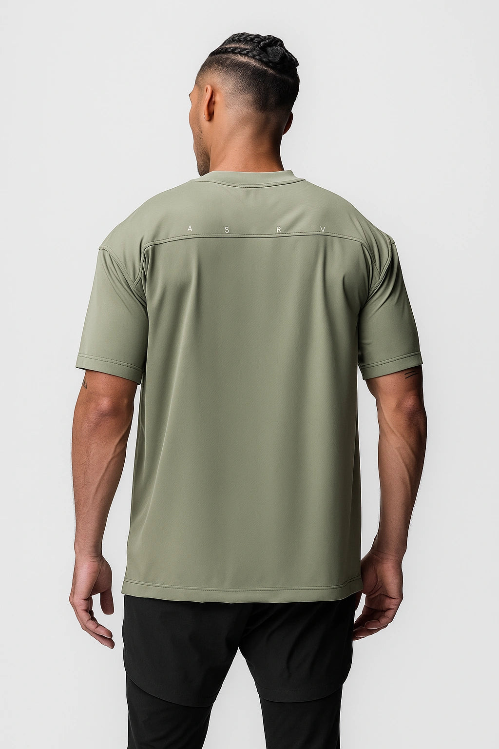 Camisa Esportiva Masculina Academia Oversized Minimalista