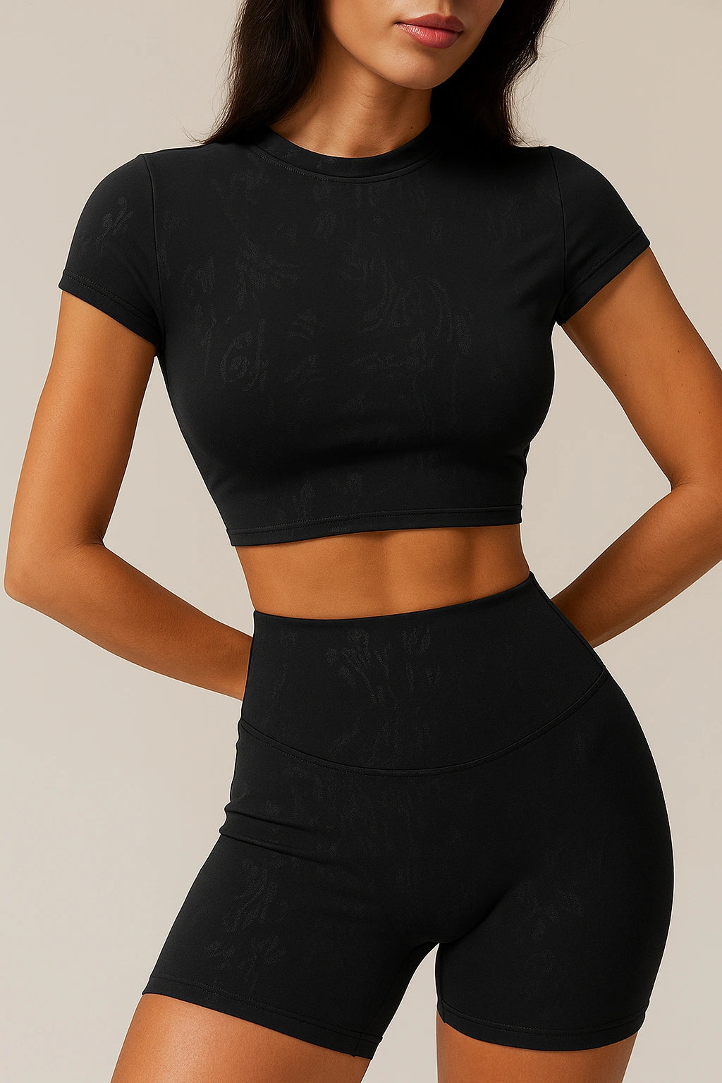 Cropped Fitness Feminino Confortável De Secagem Rápida