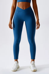 Calça Esportiva Leggings  de academia Feminina Cintura Alta Respirável