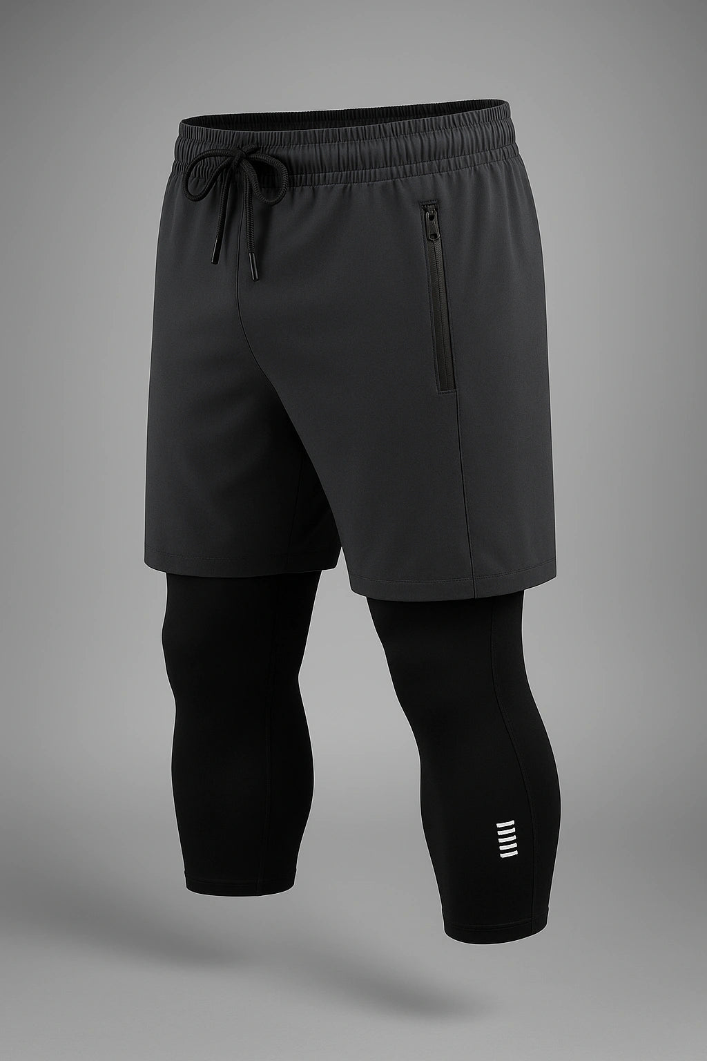 Short Esportivo de Academia  Compressão - Fitness Run