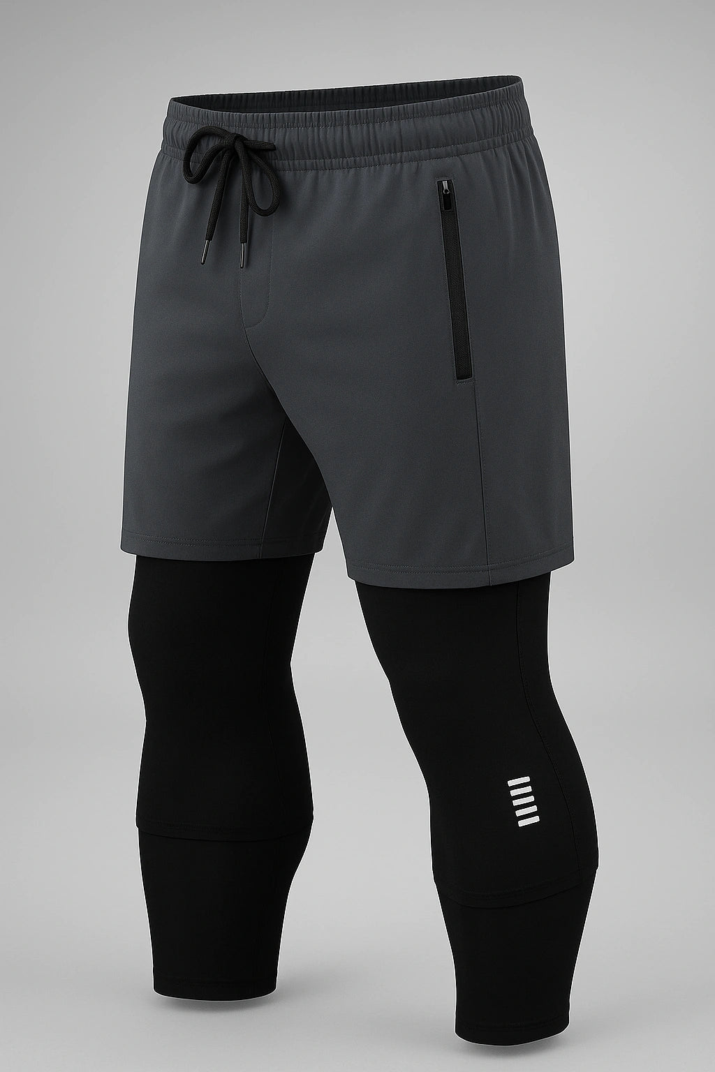 Short Esportivo de Academia  Compressão - Fitness Run