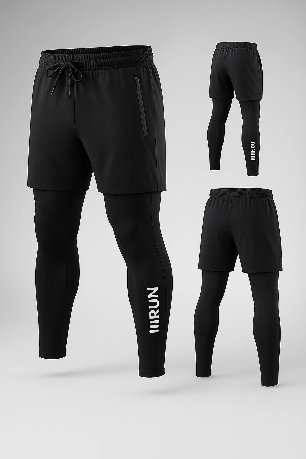 Short Esportivo de Academia Compressão Avançado - Fitness Run II