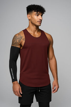 Regata Esportiva Masculina Respirável Academia - T-Shirt ASRV