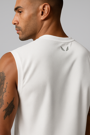Regata Esportiva Masculina Minimalista Respirável Academia - T-Shirt Minimal II ASRV