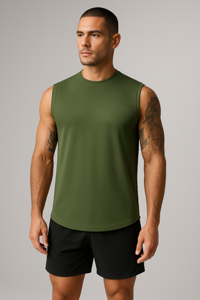 Regata Esportiva Masculina Minimalista Respirável Academia - T-Shirt Minimal II ASRV