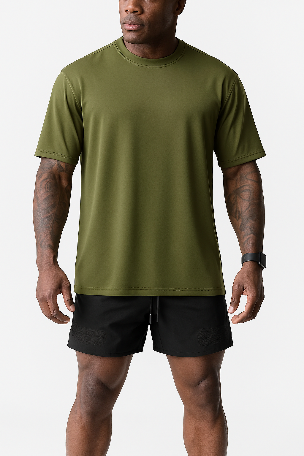Camisa Esportiva Masculina Academia Oversized Minimalista