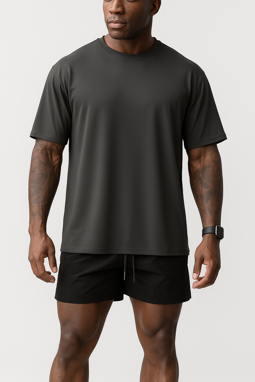 Camisa Esportiva Masculina Academia Oversized Minimalista