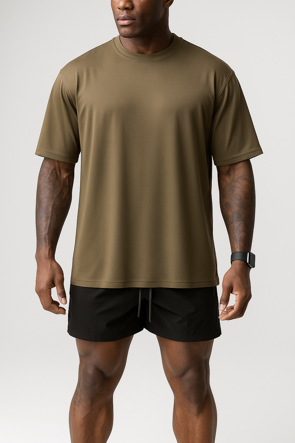Camisa Esportiva Masculina Academia Oversized Minimalista