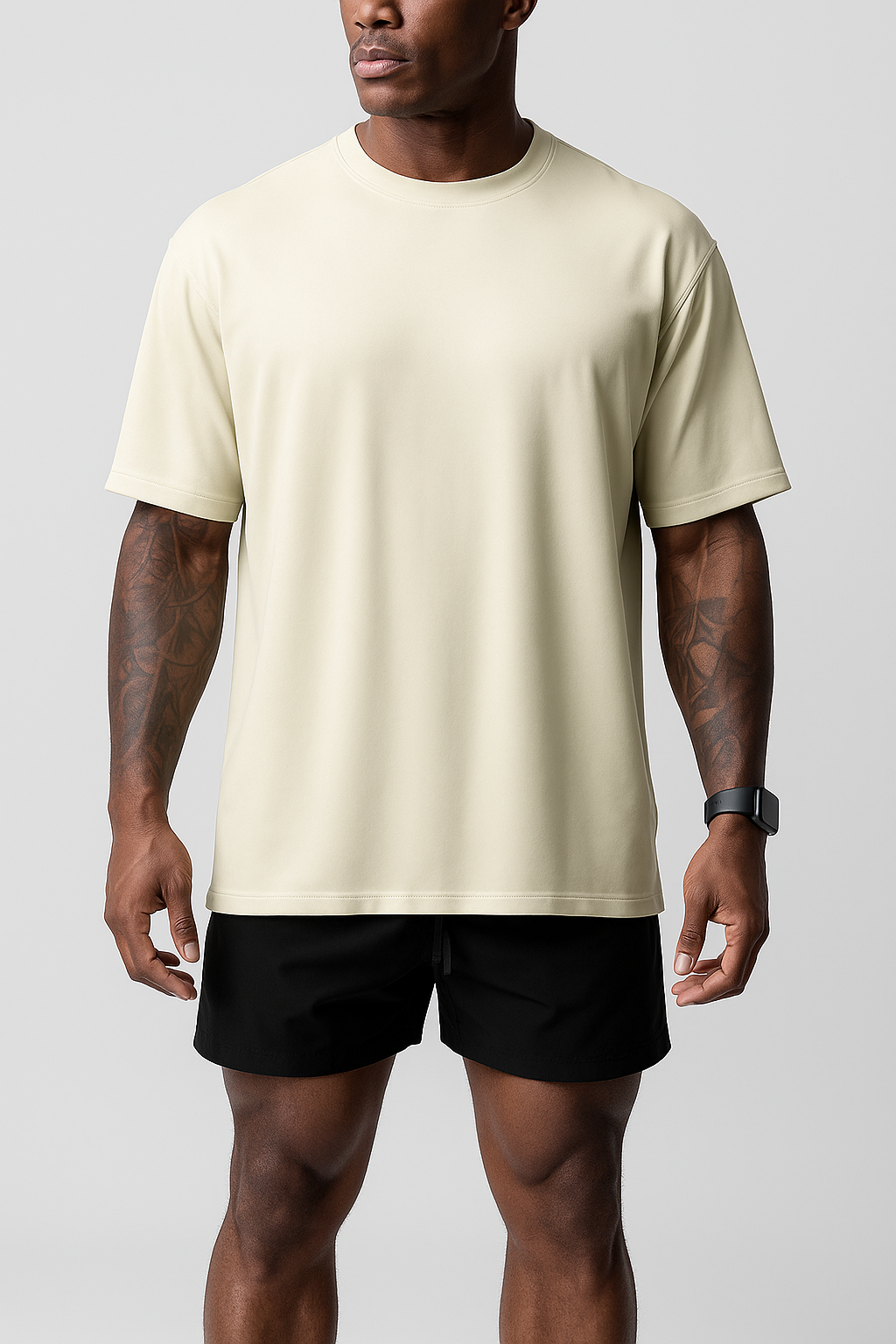 Camisa Esportiva Masculina Academia Oversized Minimalista