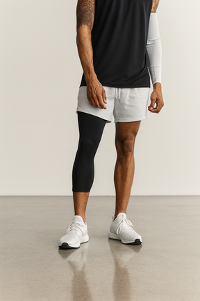 Pernito de Compressão Esportivo Proteção UV 2 Unidades