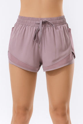 Short Fitness Feminino com Bolso Lateral Respirável e Confortável