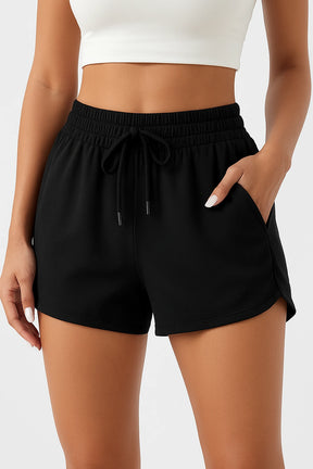 Short Fitness Feminino com Bolso Lateral Respirável e Confortável