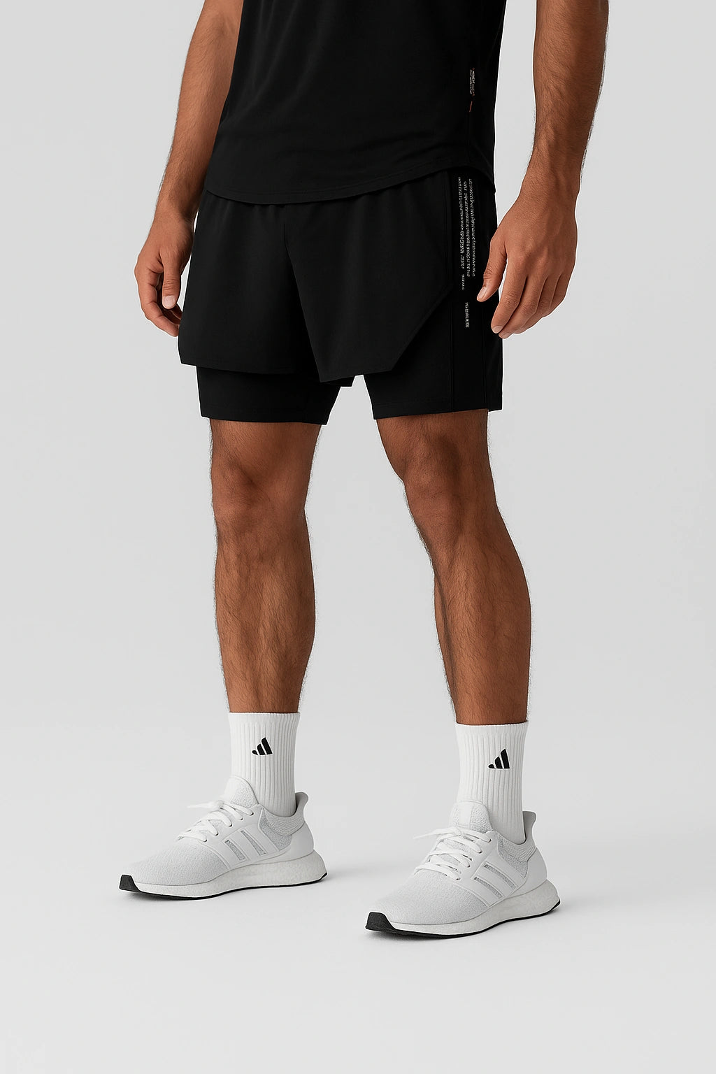 Short Premium Fitness Masculino de Academia Respirável