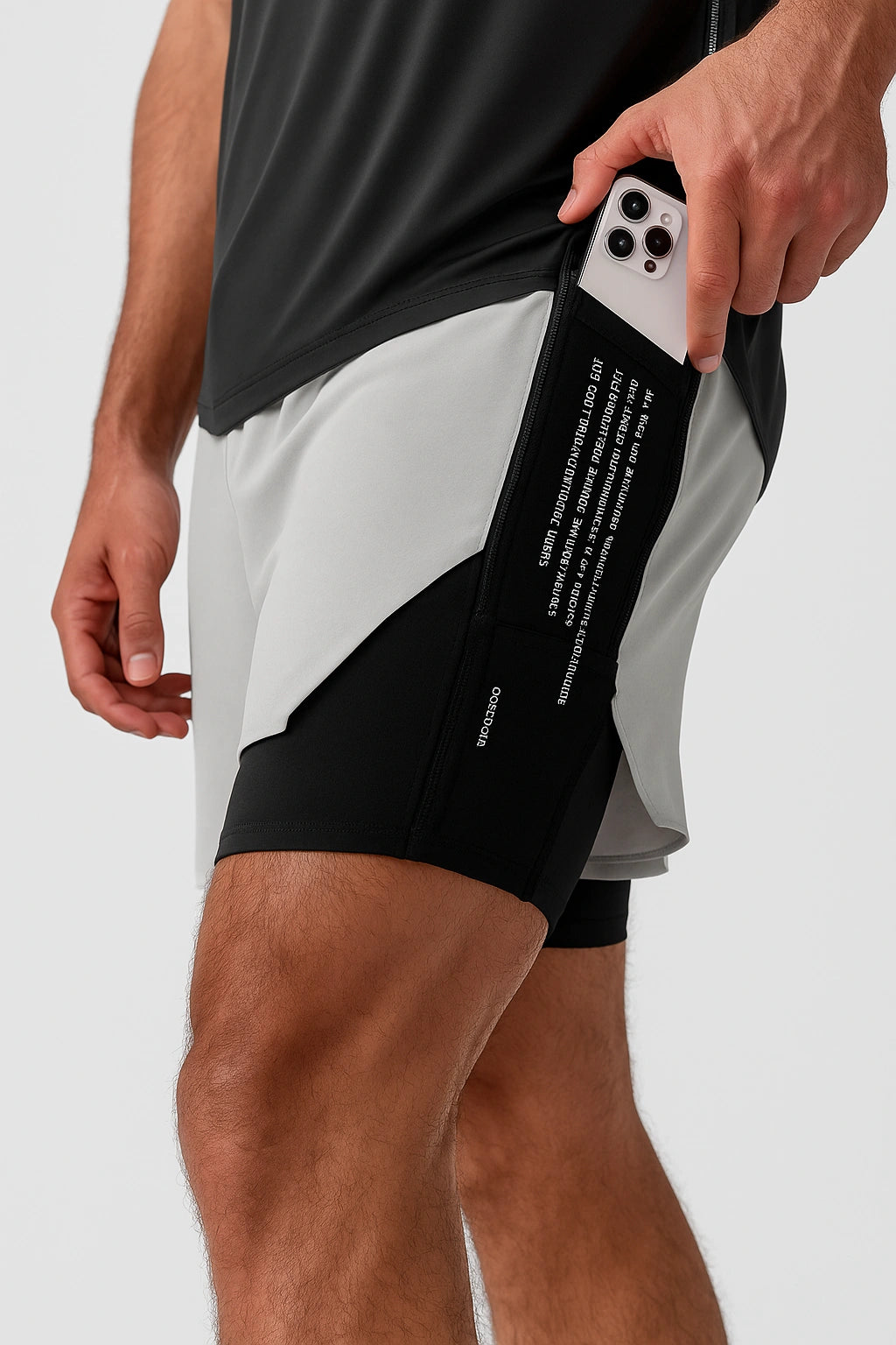 Short Premium Fitness Masculino de Academia Respirável