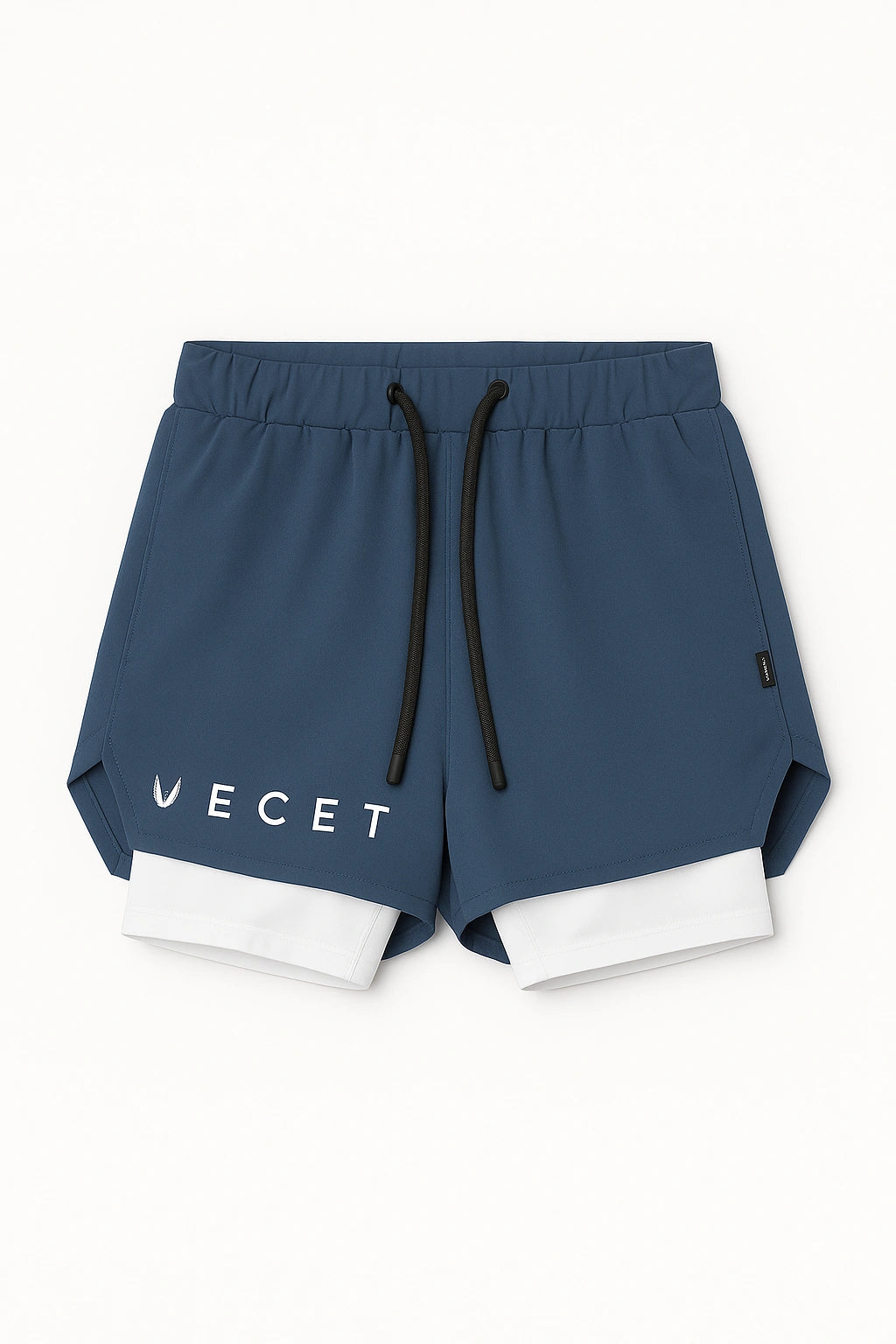 Short Esportivo de Academia Masculino Secagem rápida 2 em 1