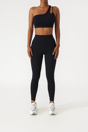 Conjunto Esportivo Feminino com Bolso Lateral Academia
