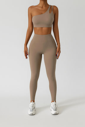 Conjunto Esportivo Feminino com Bolso Lateral Academia