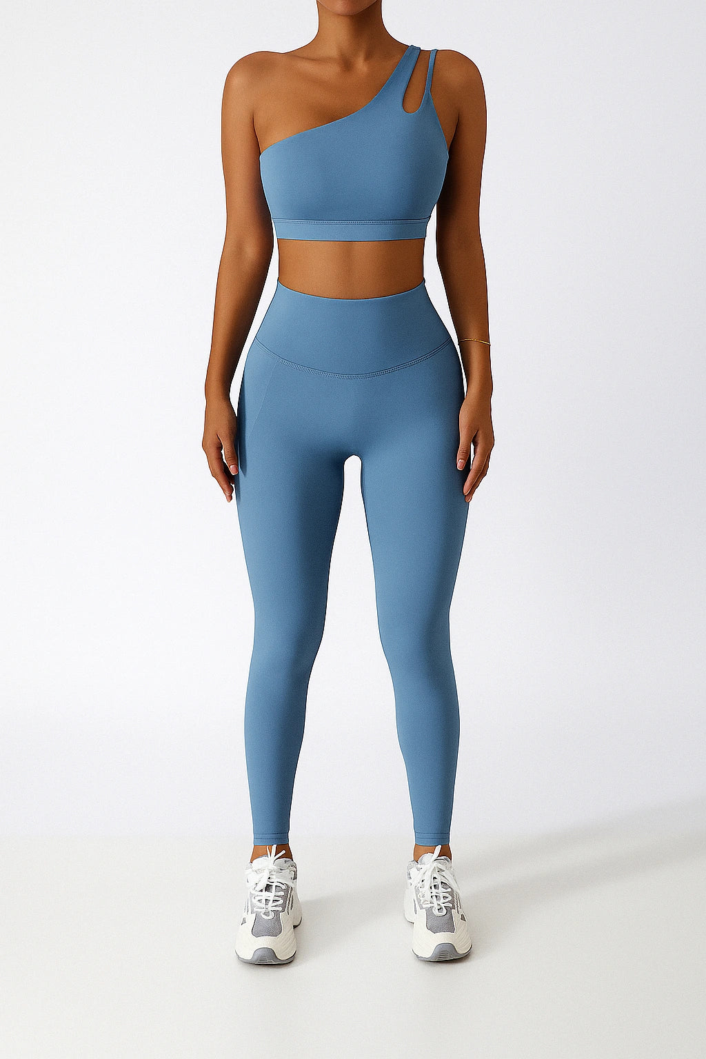 Conjunto Esportivo Feminino com Bolso Lateral Academia