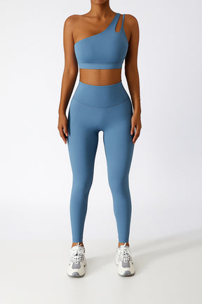 Conjunto Esportivo Feminino com Bolso Lateral Academia
