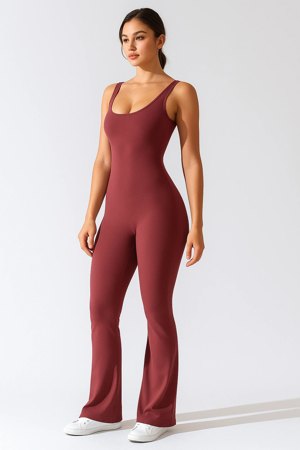 Conjunto Fitness Feminino Com Macacão para Treino