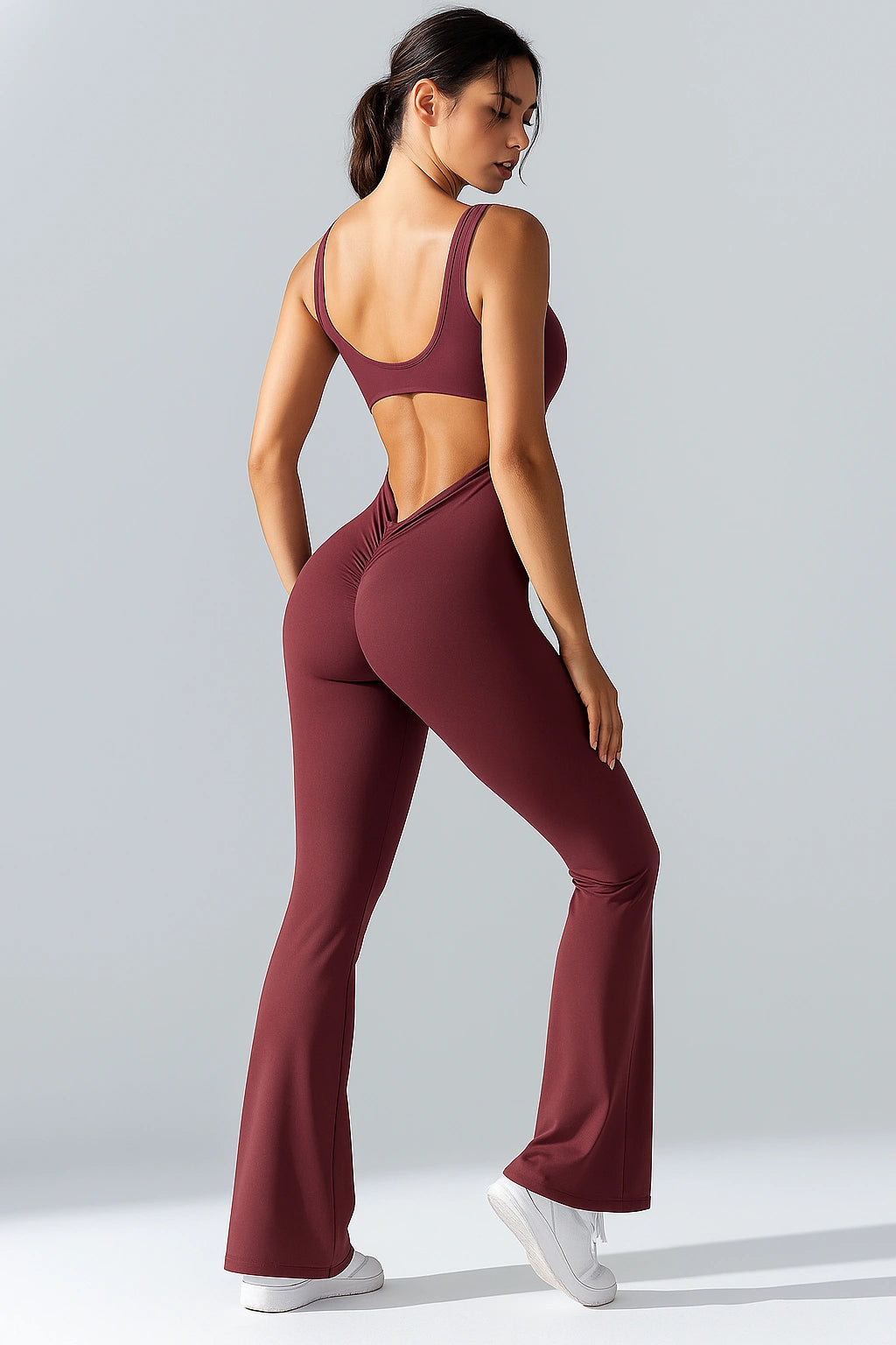 Conjunto Fitness Feminino Com Macacão para Treino