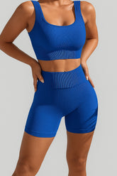 Conjunto Esportivo Feminino com Top e Short Academia