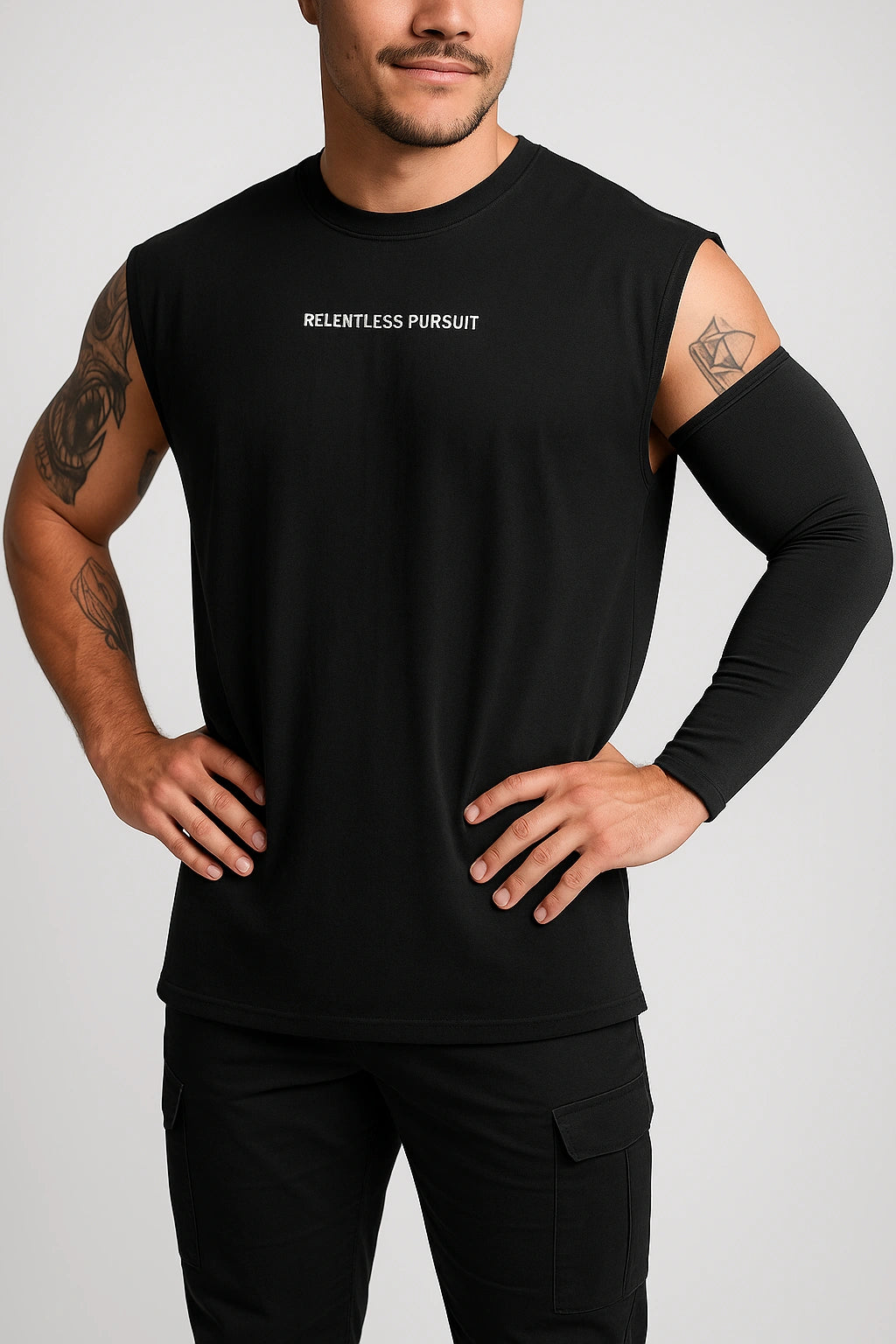 Regata Esportiva Masculina Minimalista Respirável Academia - ASRV