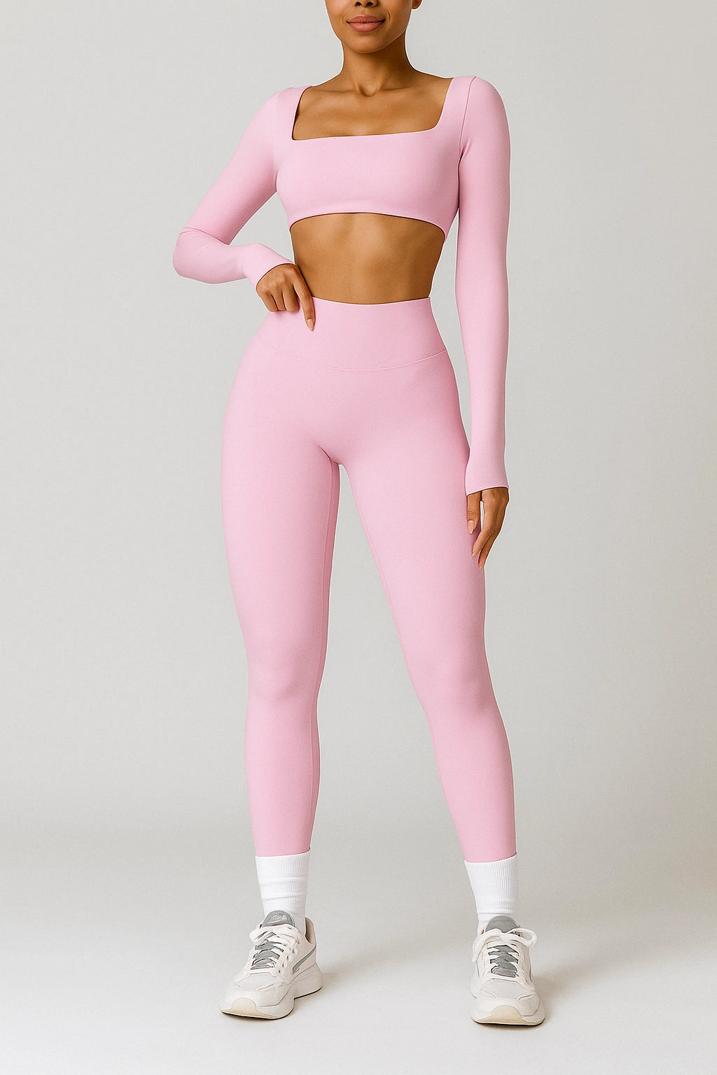 Conjunto Academia Calça Legging + Top com Bojo