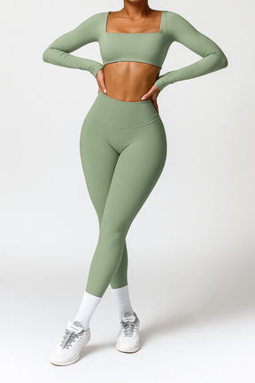 Conjunto Academia Calça Legging + Top com Bojo