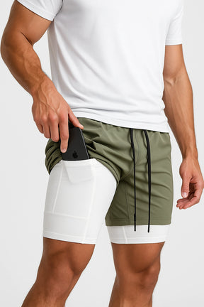 Short Esportivo  Masculino de Academia  Minimalista - Just Run