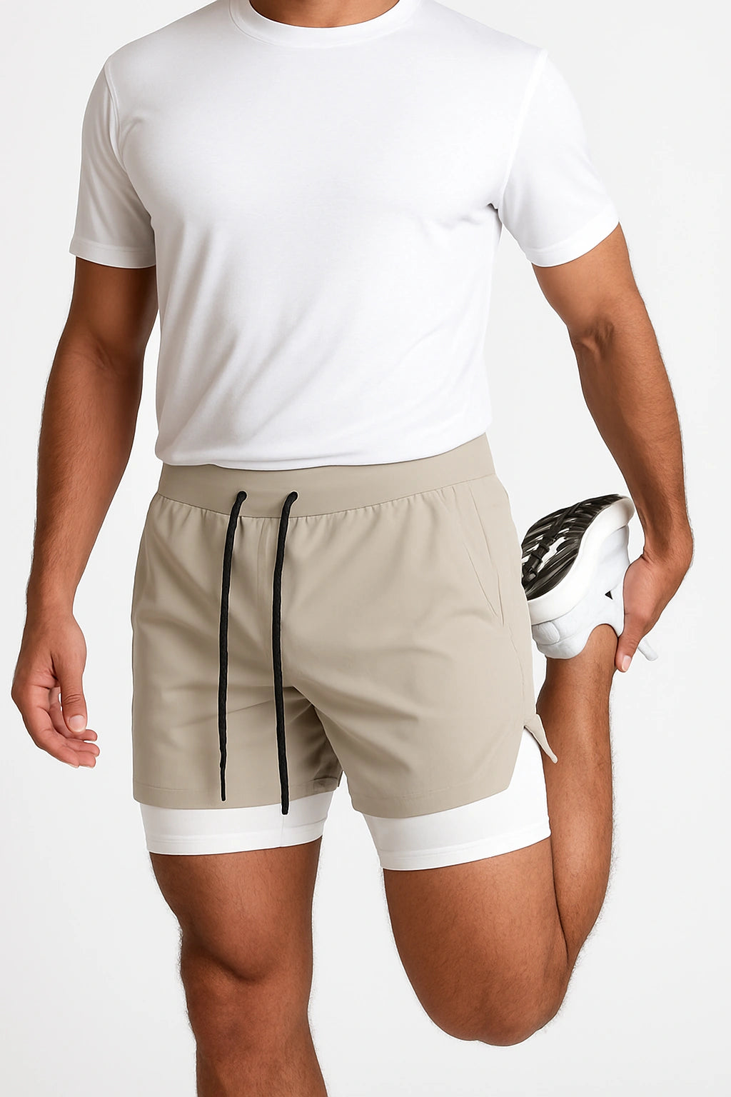 Short Esportivo  Masculino de Academia  Minimalista - Just Run